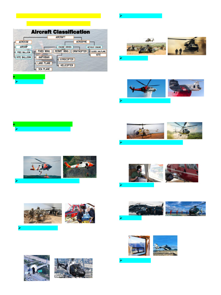 Helicopter Design and Operations Guide | PDF | Helicopter Rotor ...