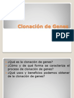 Clonación de Genes