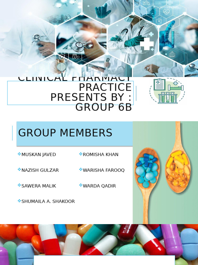 Clinical Pharmacy Roles in Patient Care | PDF | Pharmacogenomics | Medicine