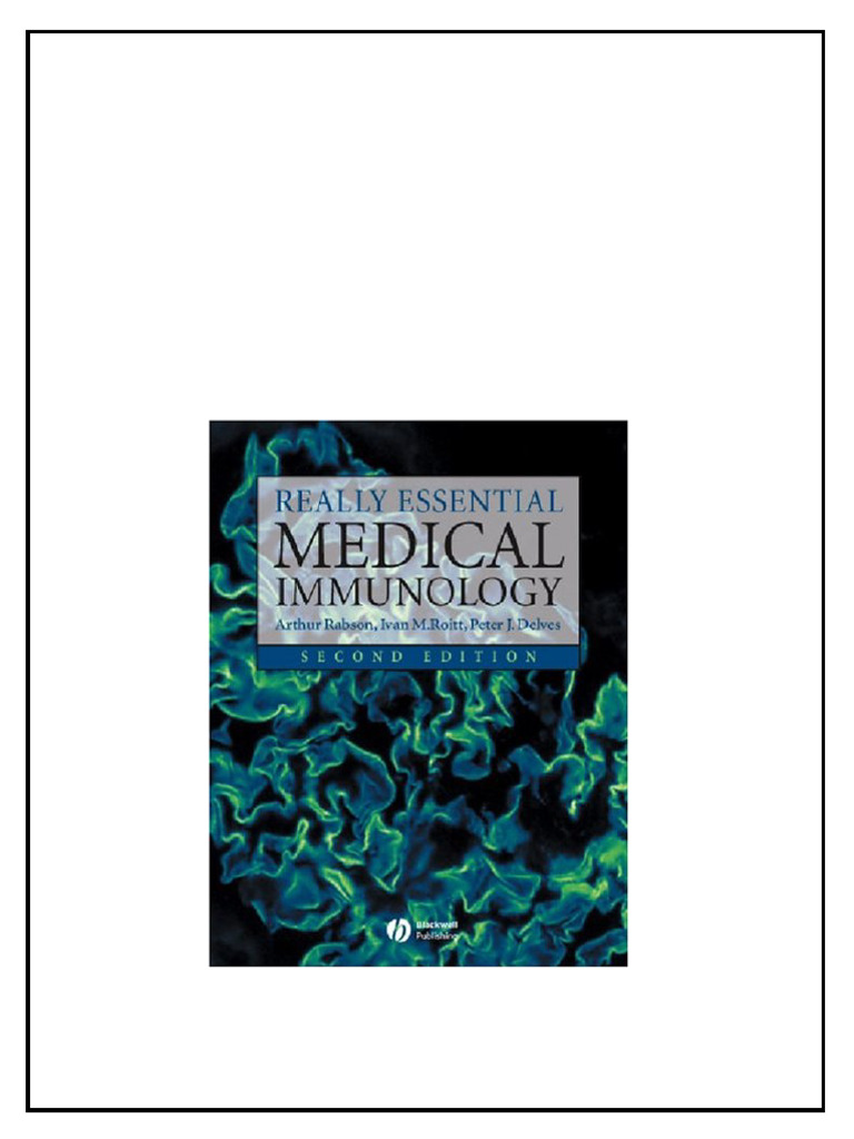 Really Essential Medical Immunology 2nd Edition Arthur Rabson PDF ...