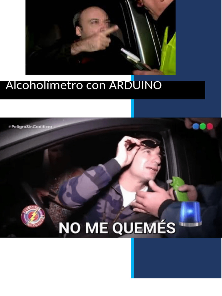 Alcoholímetro AR con Sensor FC22 y Arduino | PDF | Arduino | Electrónica