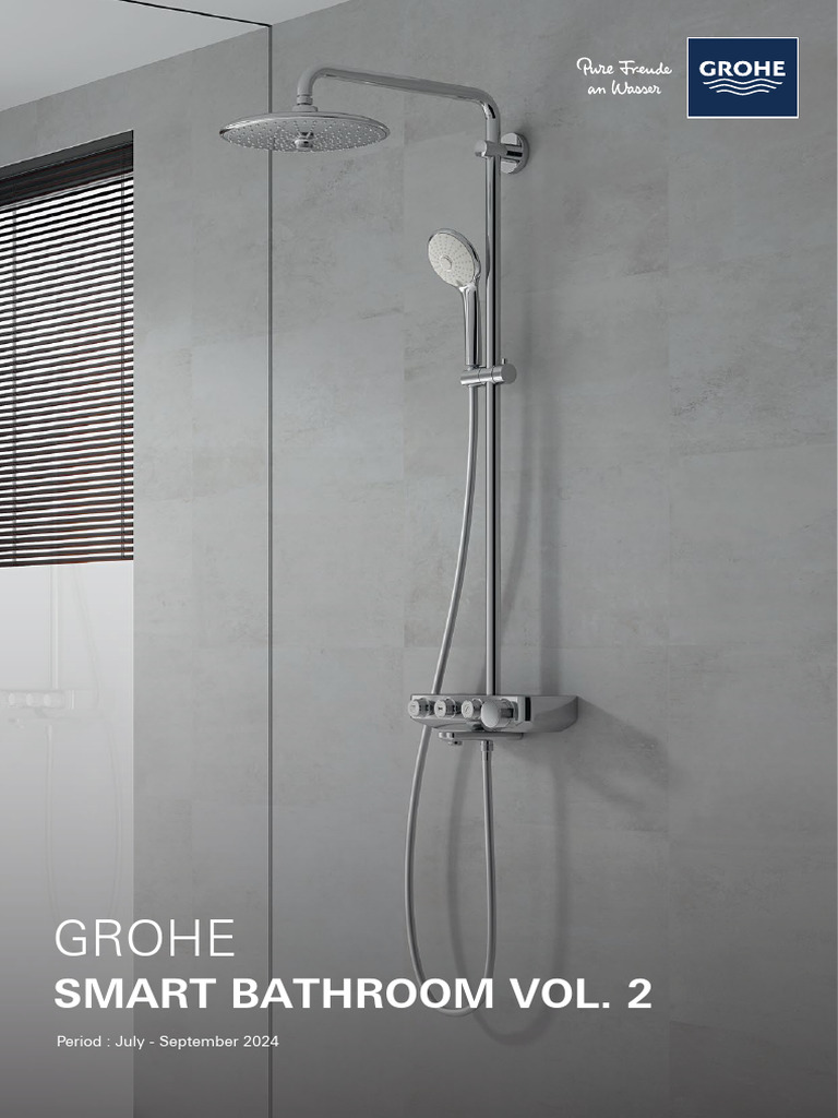Grohe Promo Smart Bathroom Vol.2 Jul-Sep 2024 | PDF | Bathroom | Bathing