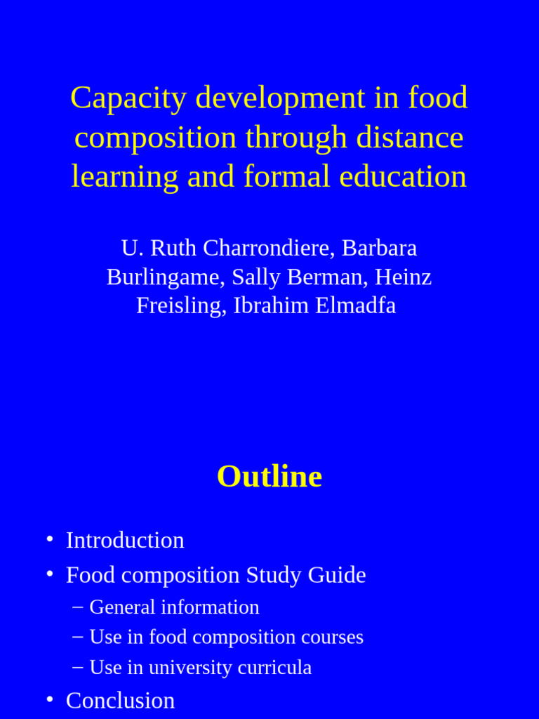 Capacity Building v2 | PDF | Cereals | Foods