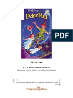 Peter Pan: by J. M. Barrie (James Matthew Barrie) A Millennium Fulcrum Edition (C) 1991 by Duncan Research