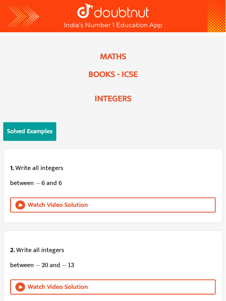 28766 Books Doubtnut Question Bank | PDF | Mathematics | Arithmetic