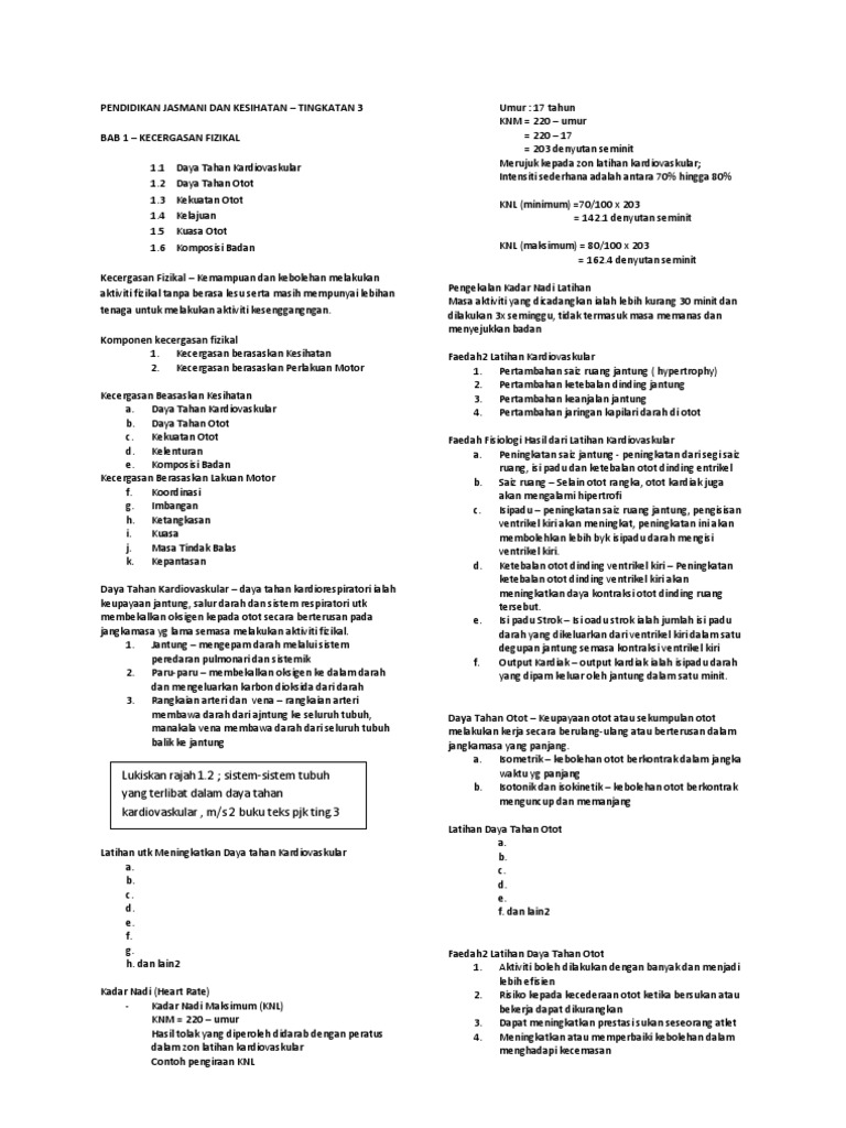 Nota PJK f3, 2012 | PDF