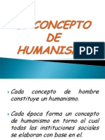 El Concepto de Humanismo