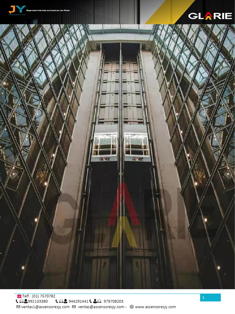 Cotización Ascensor Panorámico 630 kg | PDF | Ascensor | Bienes ...