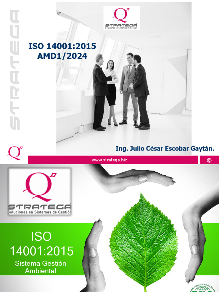 Guía sobre ISO 14001:2015 SGA | PDF | Sustentabilidad | Entorno natural