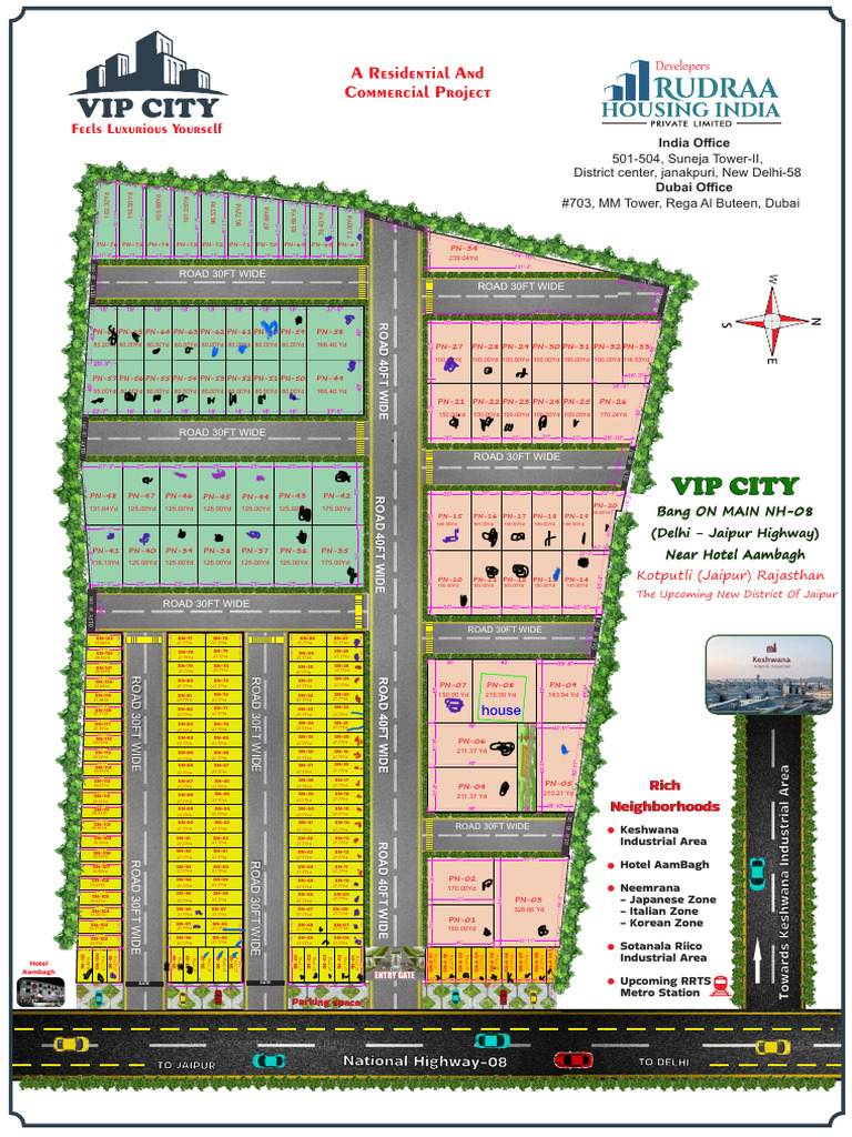 Plan de VIP City à Kotputli | PDF | Échecs | Ouverture (échecs)