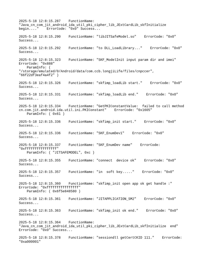 Java PKI Cipher Library Log Analysis | PDF