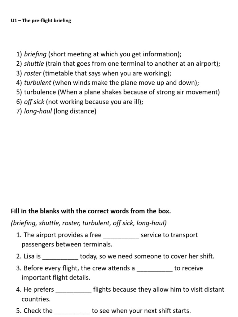 Pre-Flight Briefing Essentials Guide | PDF | Airport | Severe Weather