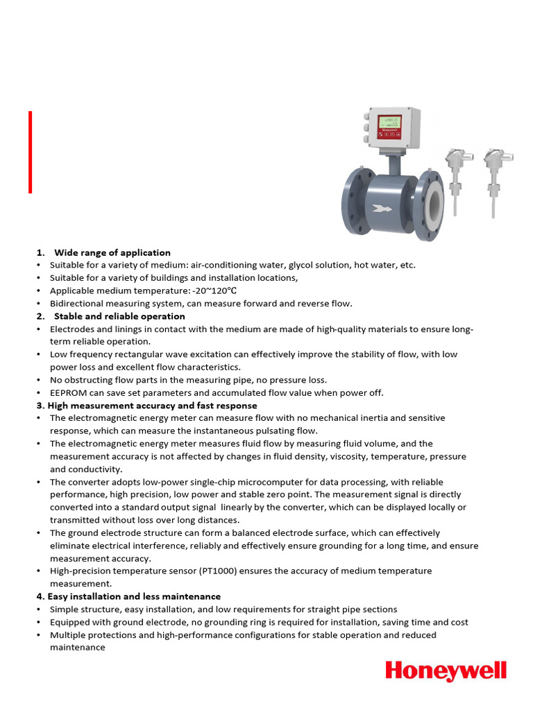 HME-EM Electromagnetic Energy Meter | PDF | Flow Measurement | Physical ...
