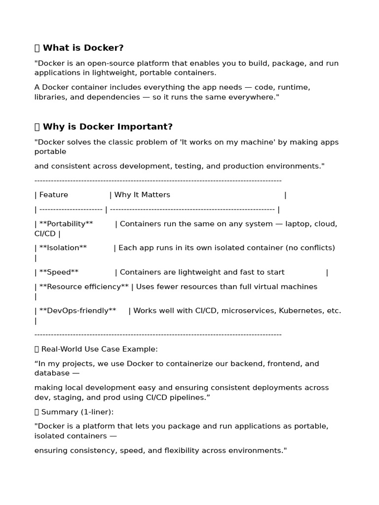 Understanding Docker Containers and Images | PDF | Computer Network ...
