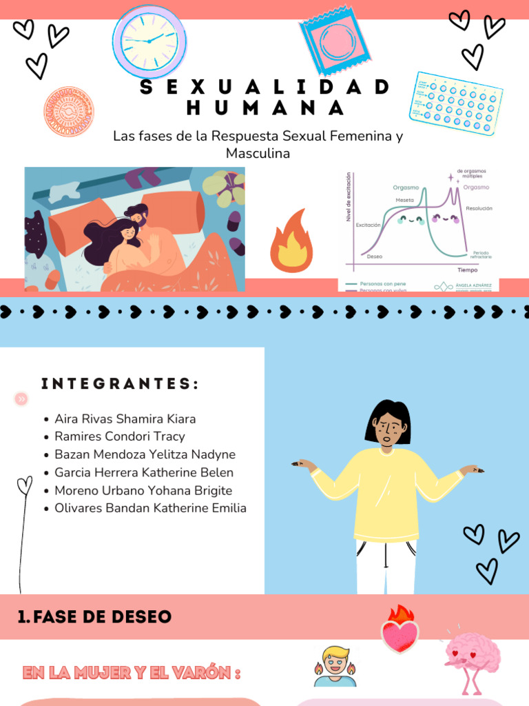 Fases de la Respuesta Sexual Humana | PDF | La sexualidad humana ...