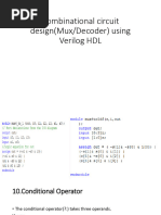 Verilog Code For 4 - 1 Multiplexer (MUX) - All Modeling Styles | PDF ...