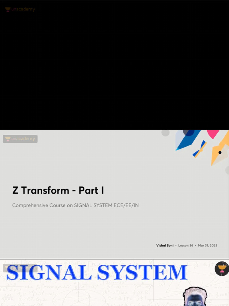 Z Transform Part I With Anno | PDF