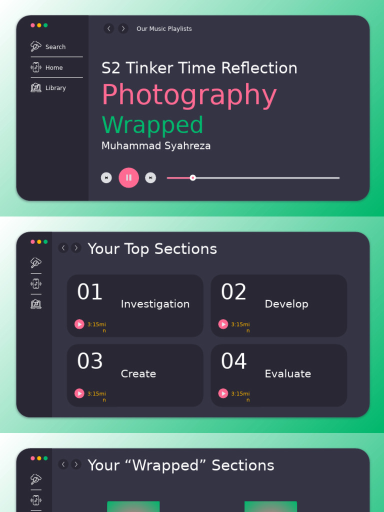 Semester 2 Tinker Time Reflection - Muhammad | PDF | Composition ...