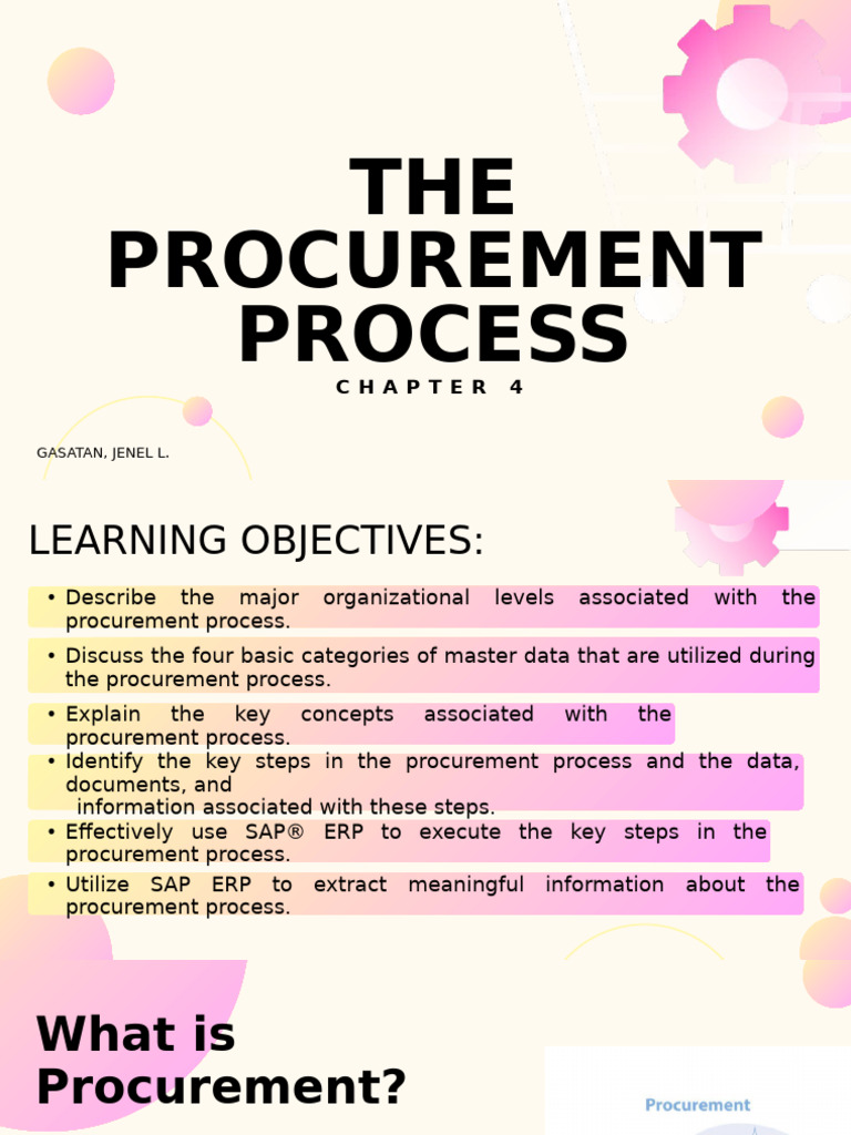 Understanding the Procurement Process | PDF | Procurement | Pricing