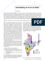 Some Issues On Interlinking of Rivers in India