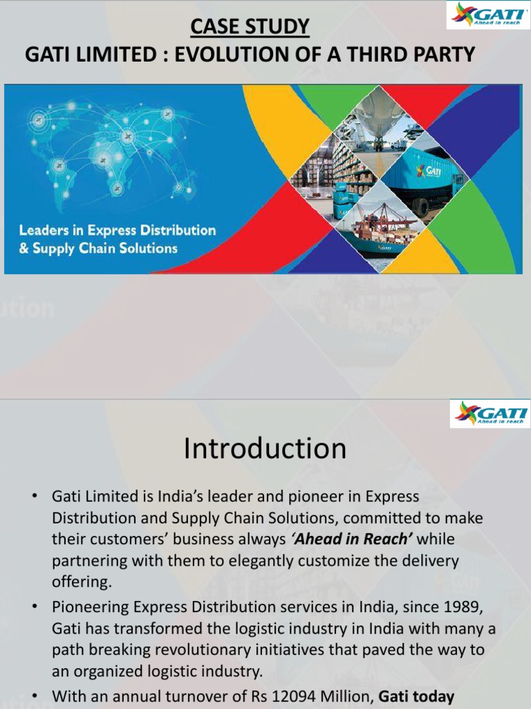 gati 1 | Logistics | E Commerce