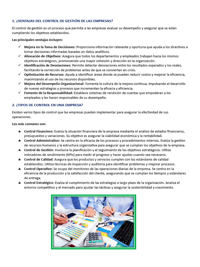 Trabajo 09 Control | PDF | Business | Calidad (comercial)