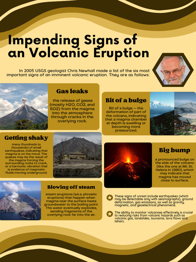 Signs and Safety for Volcanic Eruptions | PDF | Volcano | Types Of ...
