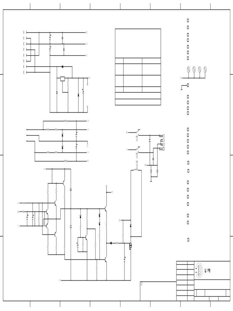 500/300W Class D Amplifier Schematic | PDF