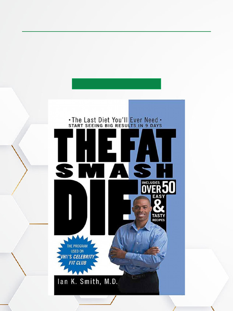 The Fat Smash Diet The Last Diet You'll Ever Need ISBN 0312363133 ...