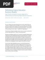 Download Rethinking Higher Education Business Models by Center for American Progress SN87059861 doc pdf