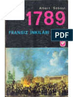 Albert Soboul 1789 Fransız İnkilabı Tarihi  1969