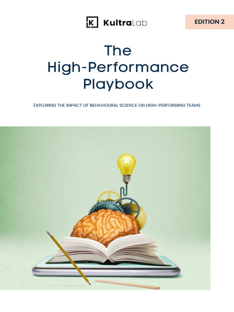 High-Performance Playbook Edition 2 | PDF | Humour | Psychology