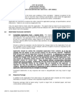 JSD0111 - Section 0600 Evaluation Factors