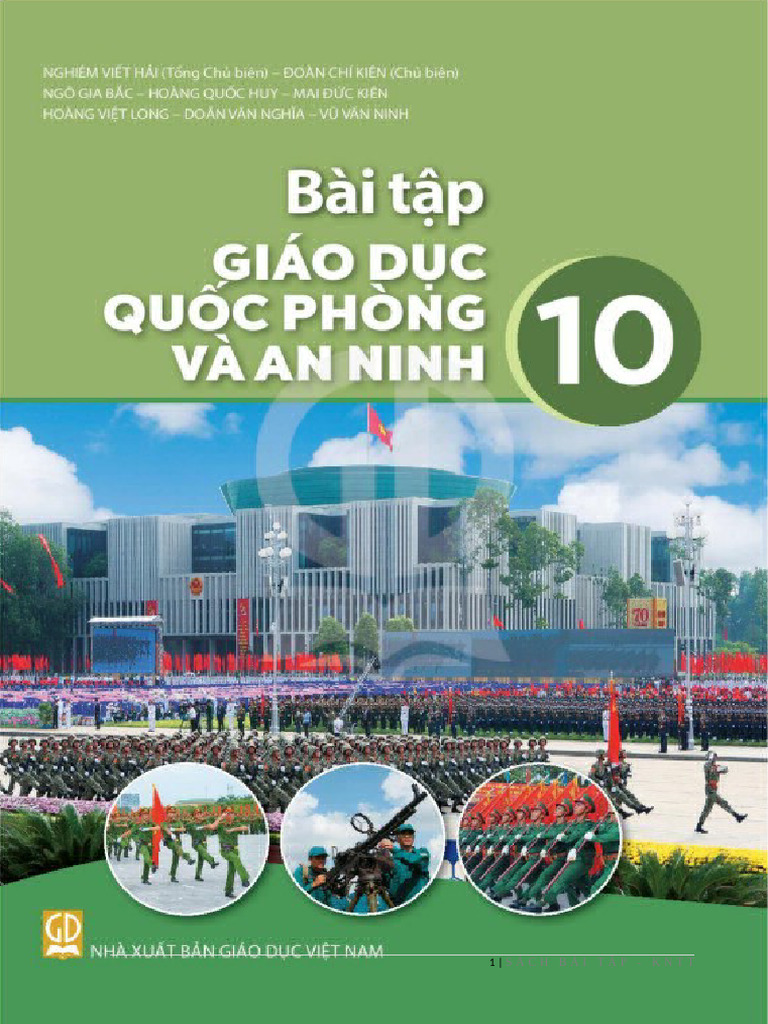 Sach Bai Tap 10 môn GDQPAN - KNTT | PDF