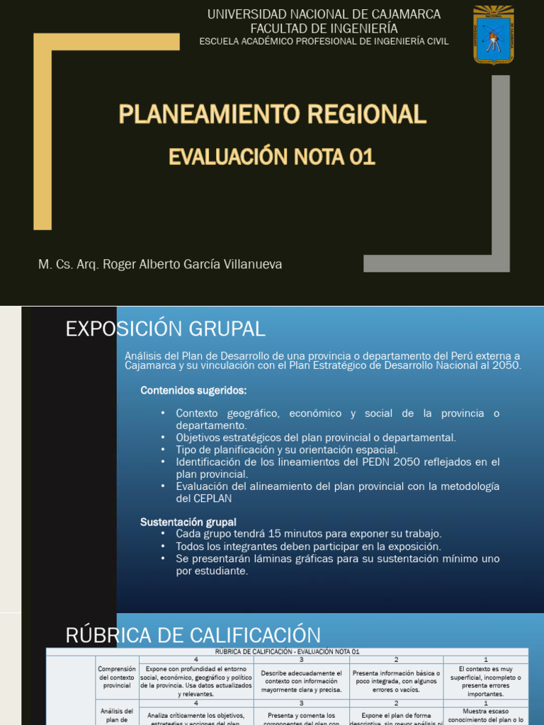 Evaluación del Plan de Desarrollo Regional | PDF | Diseño ...