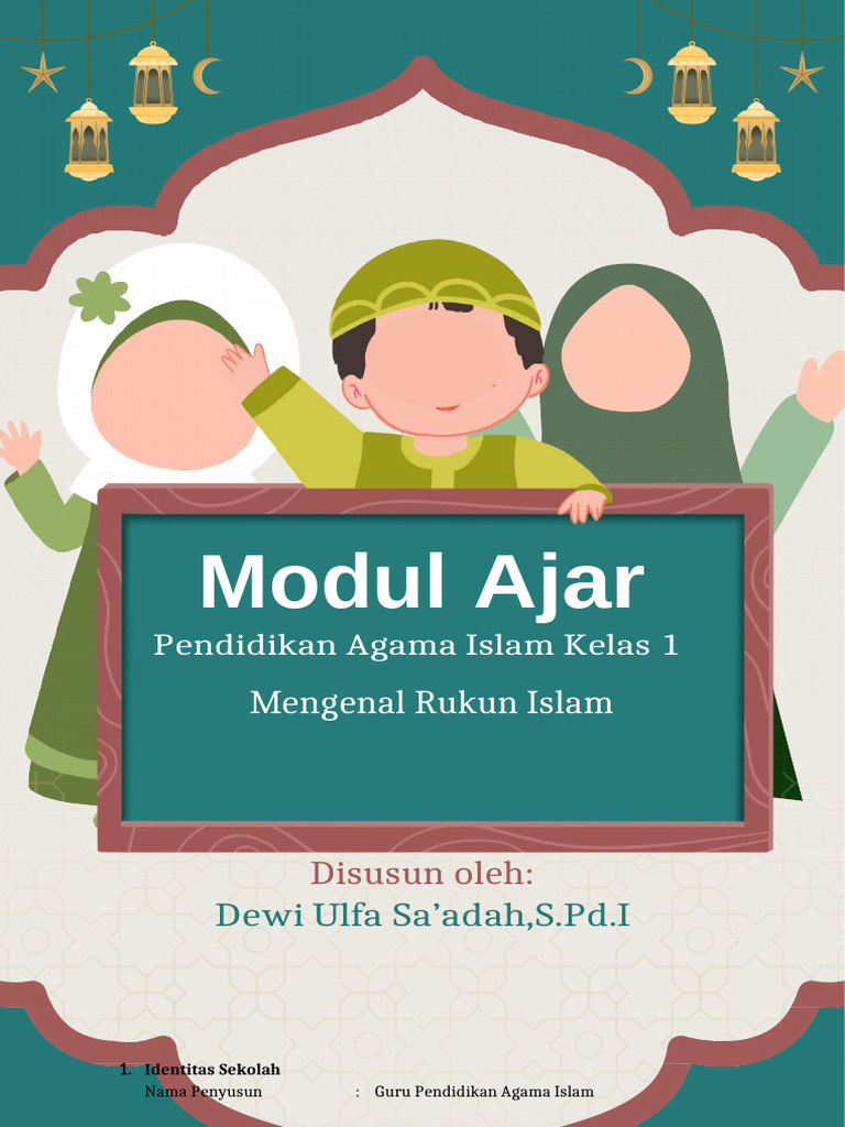 Modul Ajar PAI Kelas 1: Rukun Islam | PDF