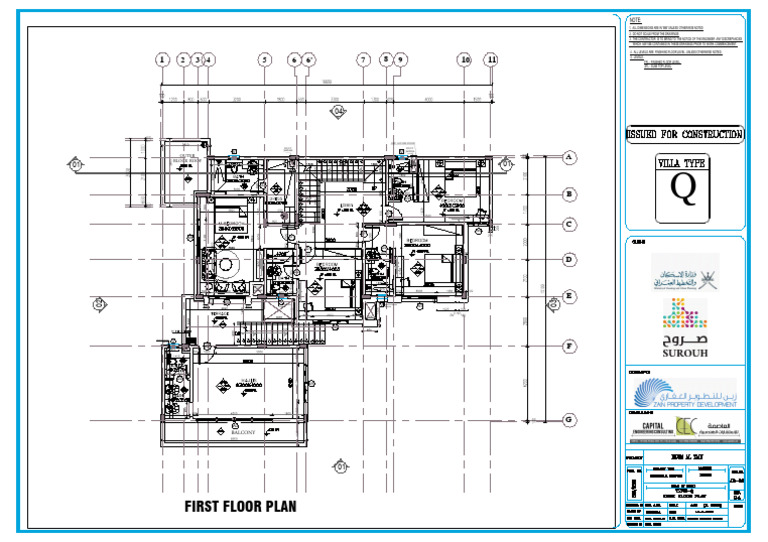Ar03 First Floor Plan Rev.04 | PDF | Civil Engineering | Building ...