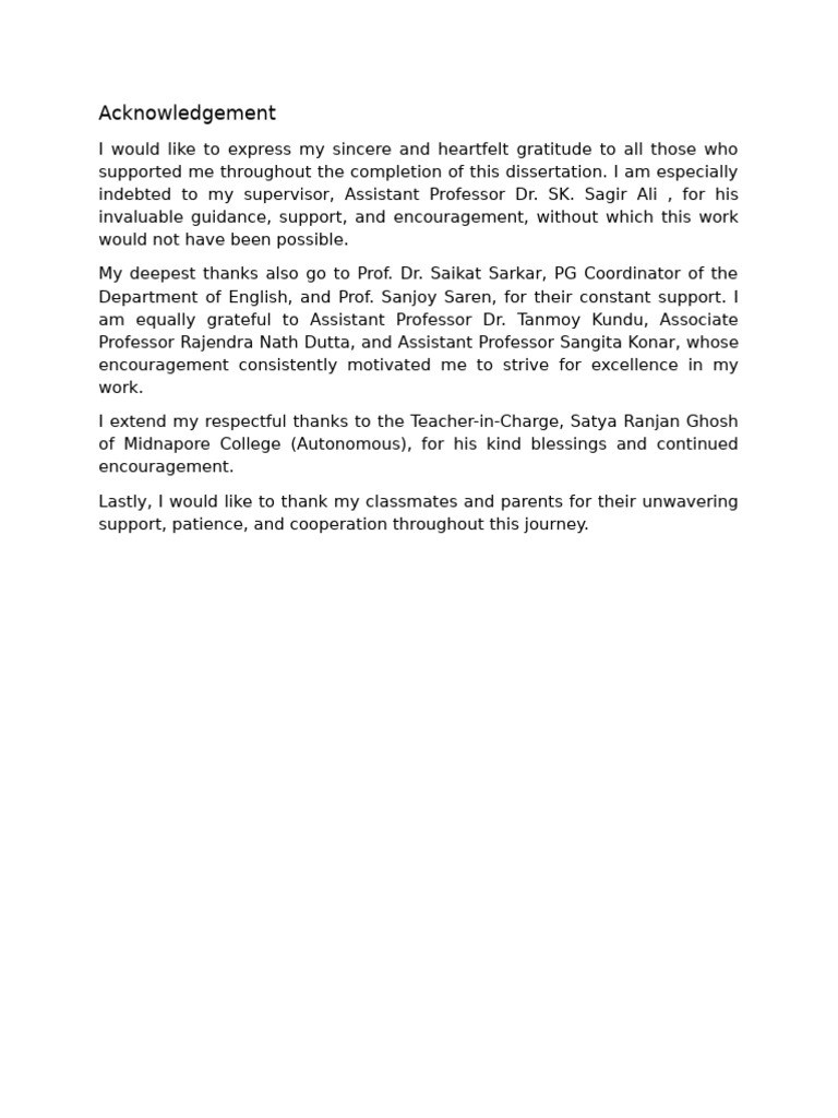 Acknowledgment (405) | PDF