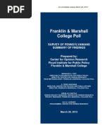 Franklin&Marshall March Poll