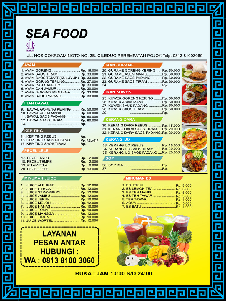 Menu Pojok | PDF