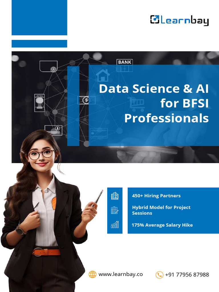 Data Science & AI for BFSI Careers | PDF | Statistics | Sampling ...