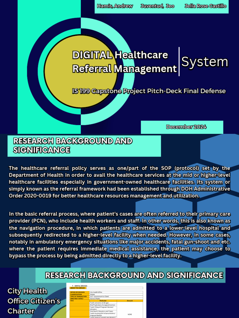 Digital Healthcare Referral Management System | PDF | Usability ...