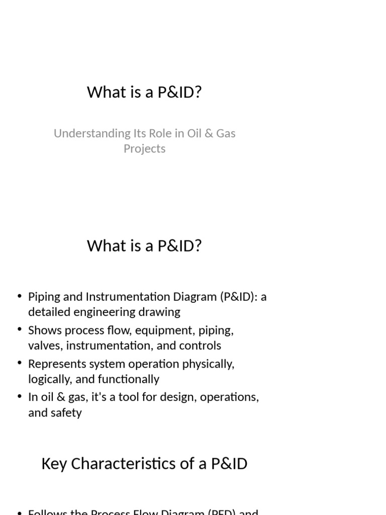 Understanding P&IDs in Oil & Gas Projects | PDF