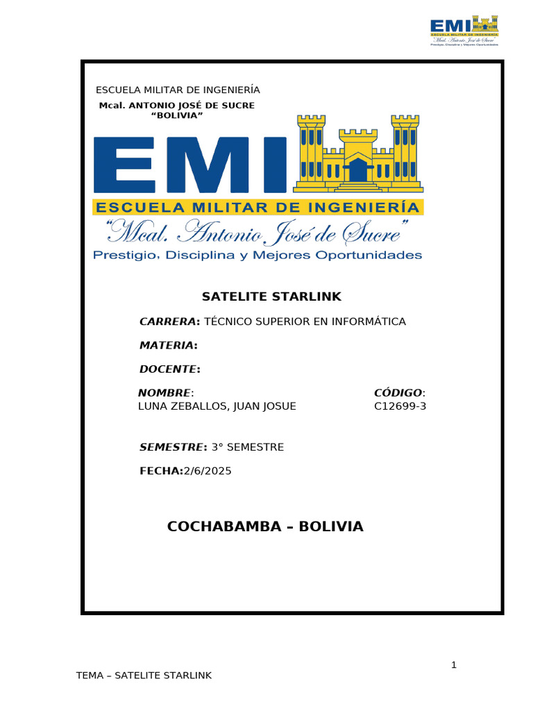 Starlink: Conectividad Satelital Global | PDF