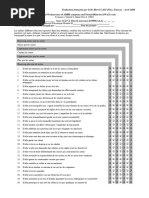 Échelle ADBB : Évaluation du Comportement | PDF | Sourire