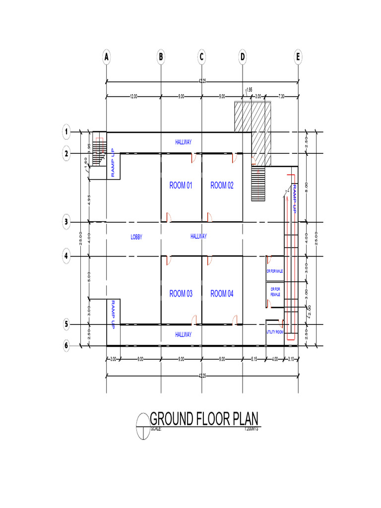 Ground Floor Plan Overview | PDF