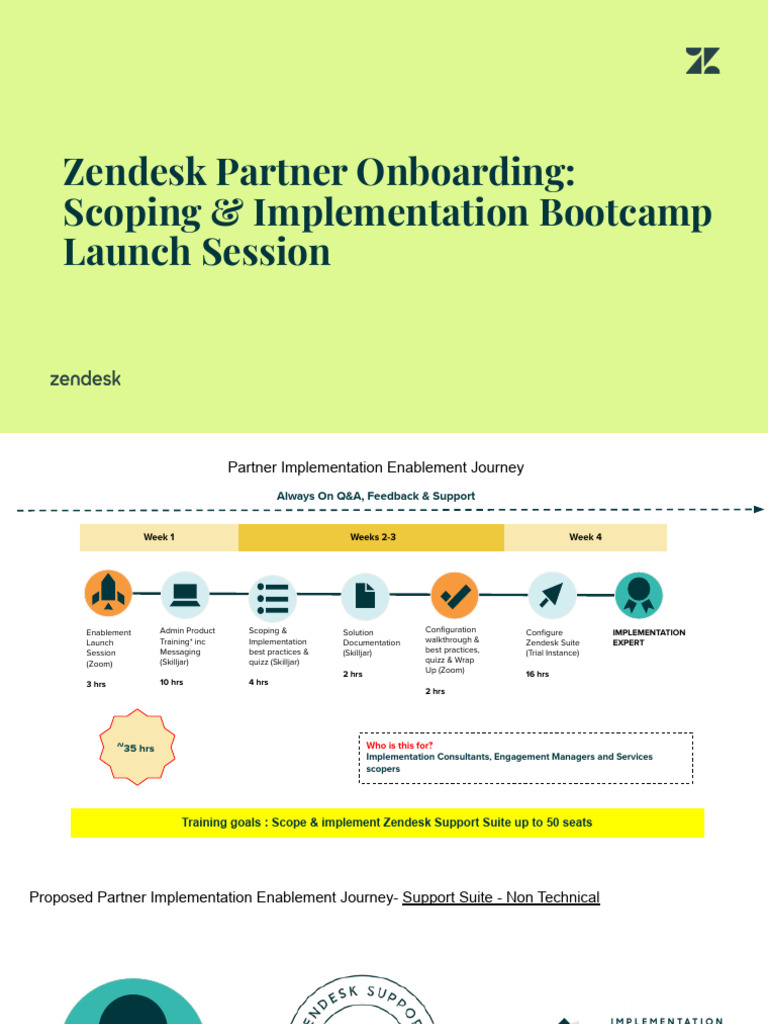 Enablement Launch Talk Track Presentation | PDF | Software Development ...