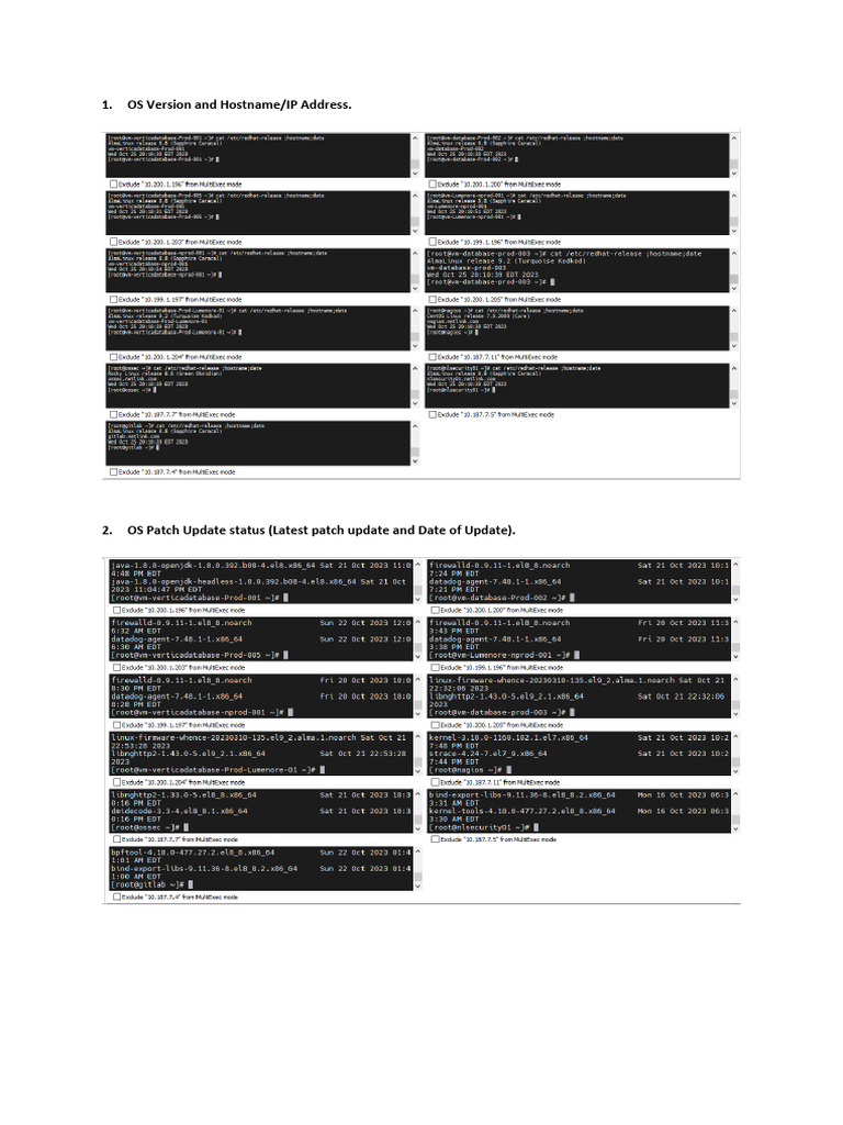 System Security Audit Checklist | PDF | Transport Layer Security ...