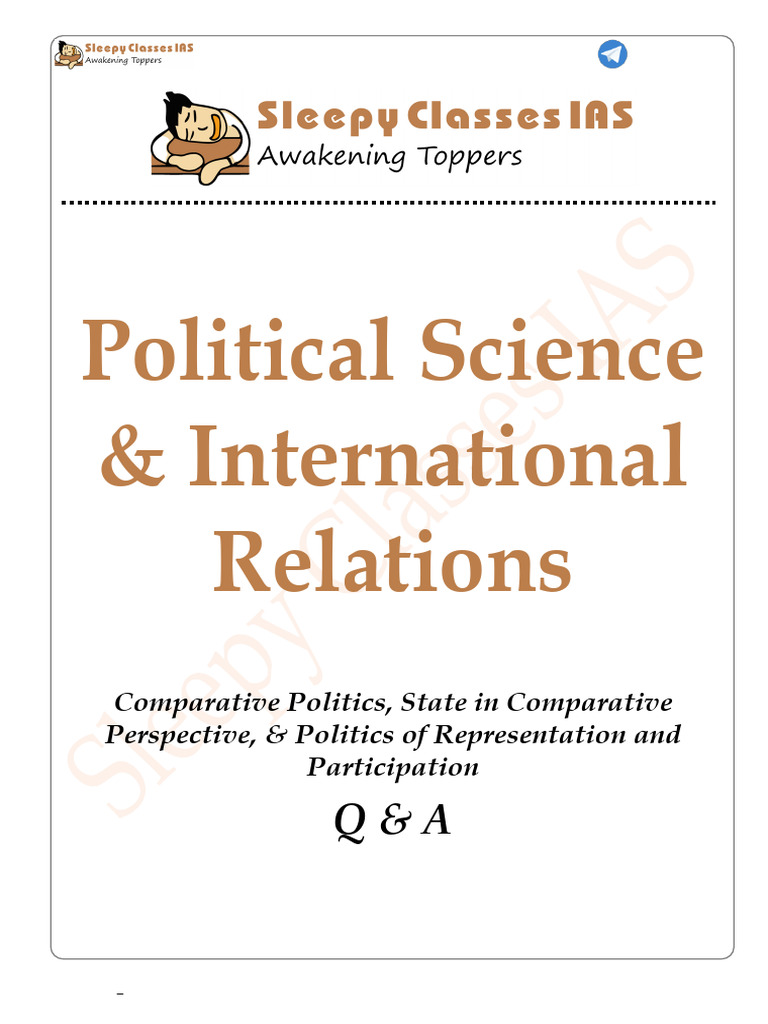 1 Comparative Politics State In Comparative Perspective Pdf