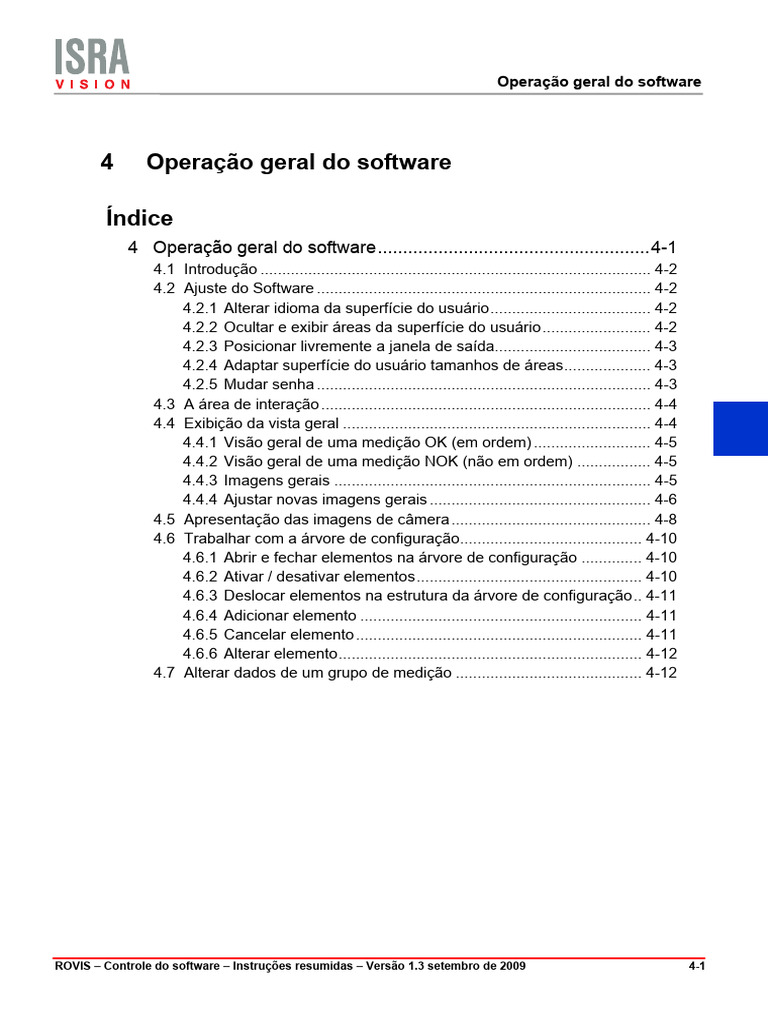 Operação do Software RoVis: Guia Rápido | PDF | Janela (informática ...